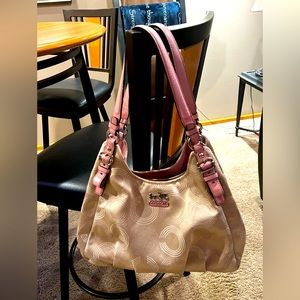 Coach purse pink